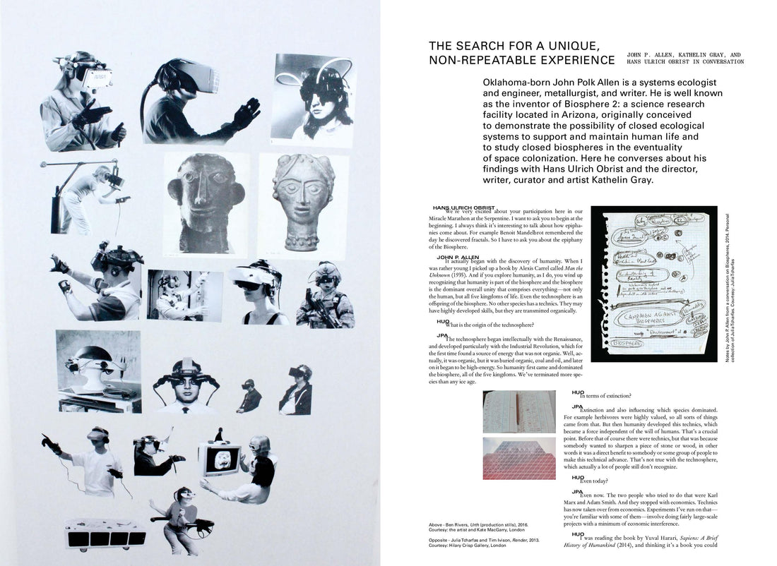 Polymath John Allen Interview in Mousse Magazine