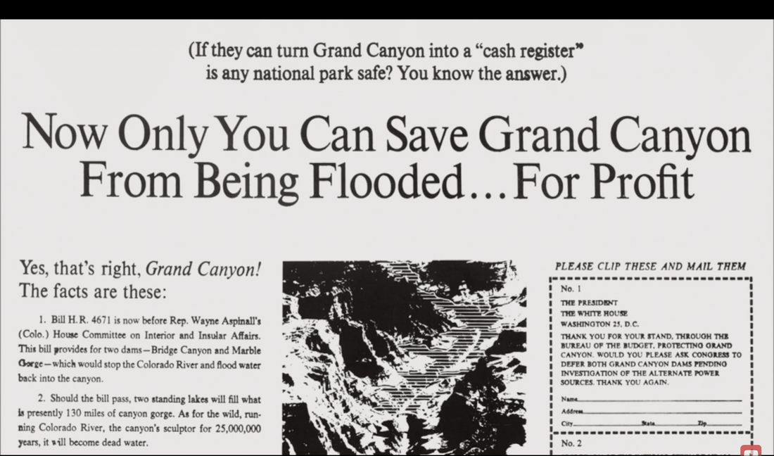 From 70 Ads to Action: The Sierra Club Saved the Grand Canyon