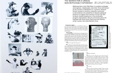 Polymath John Allen Interview in Mousse Magazine