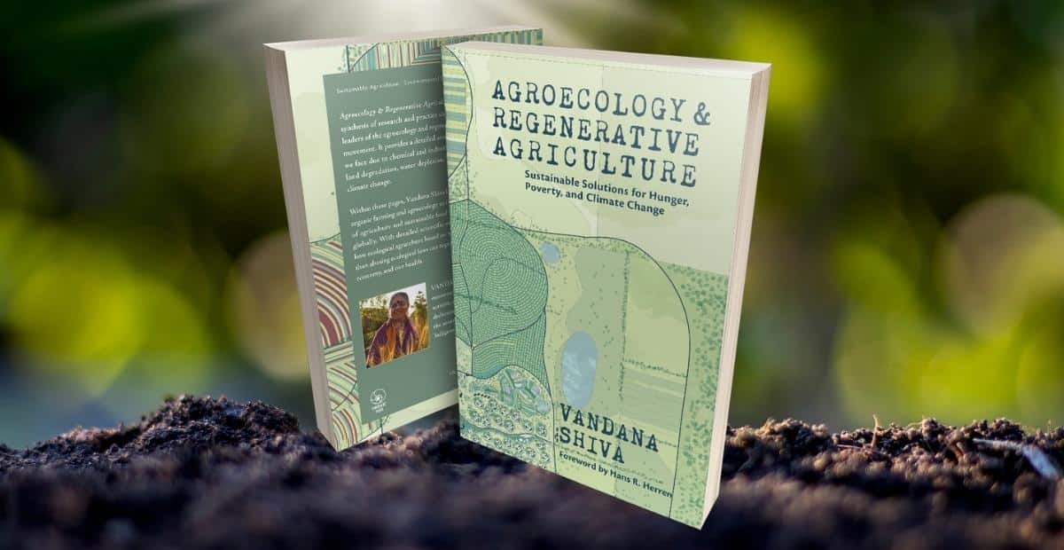 Agroecology book mockup and gackbround