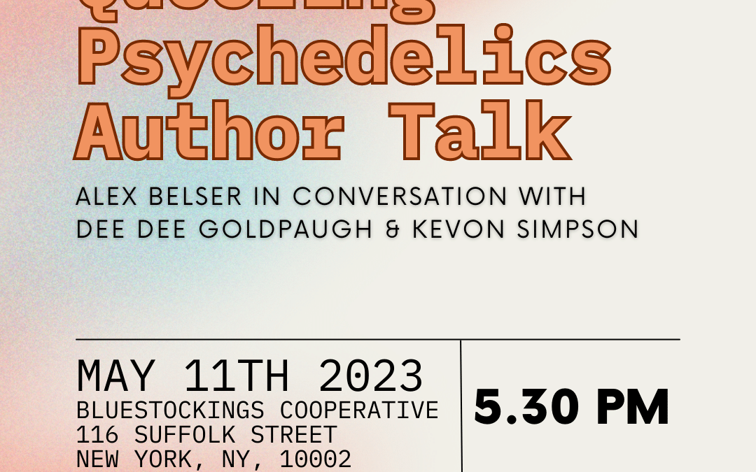 Queering Psychedelics Author Talk in NYC
