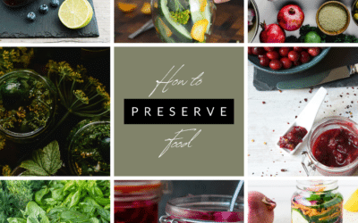 Tips for Preserving and Harvesting Fruits & Vegetables